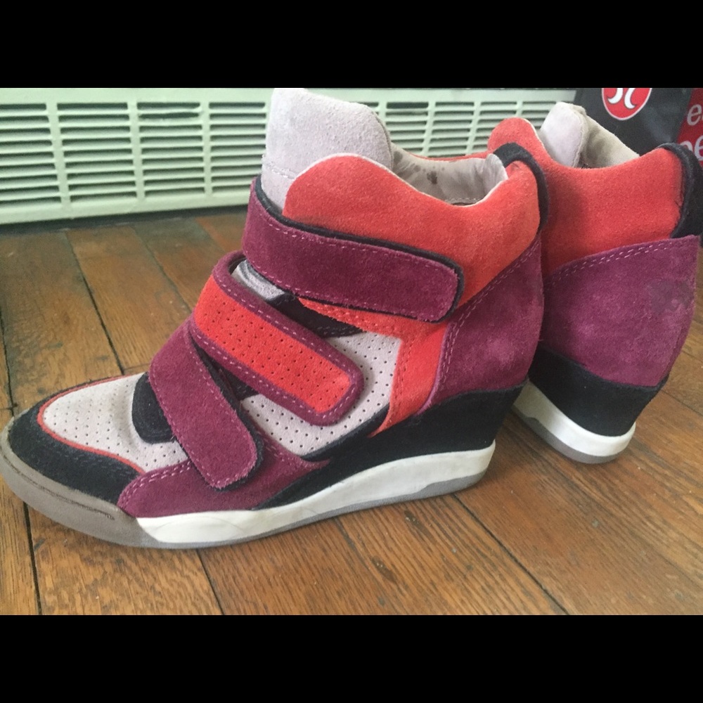 ASH Platform Sneaker Wedges